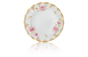 Тарелка суповая Royal Crown Derby Королевская роза Пинкстона21,5 см