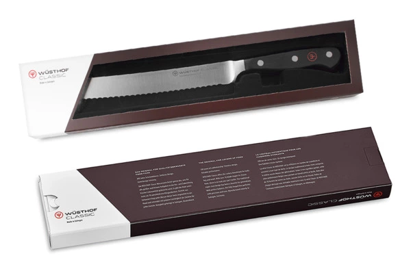 Нож для хлеба Wuesthof Classic 20 см, сталь кованая