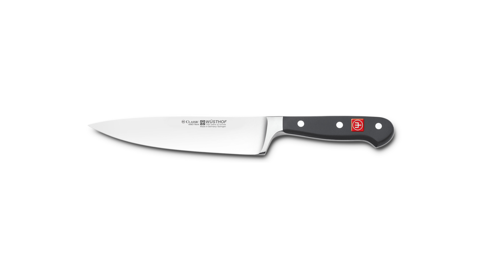 Нож кухонный Шеф Wuesthof Classic 18 см, сталь кованая