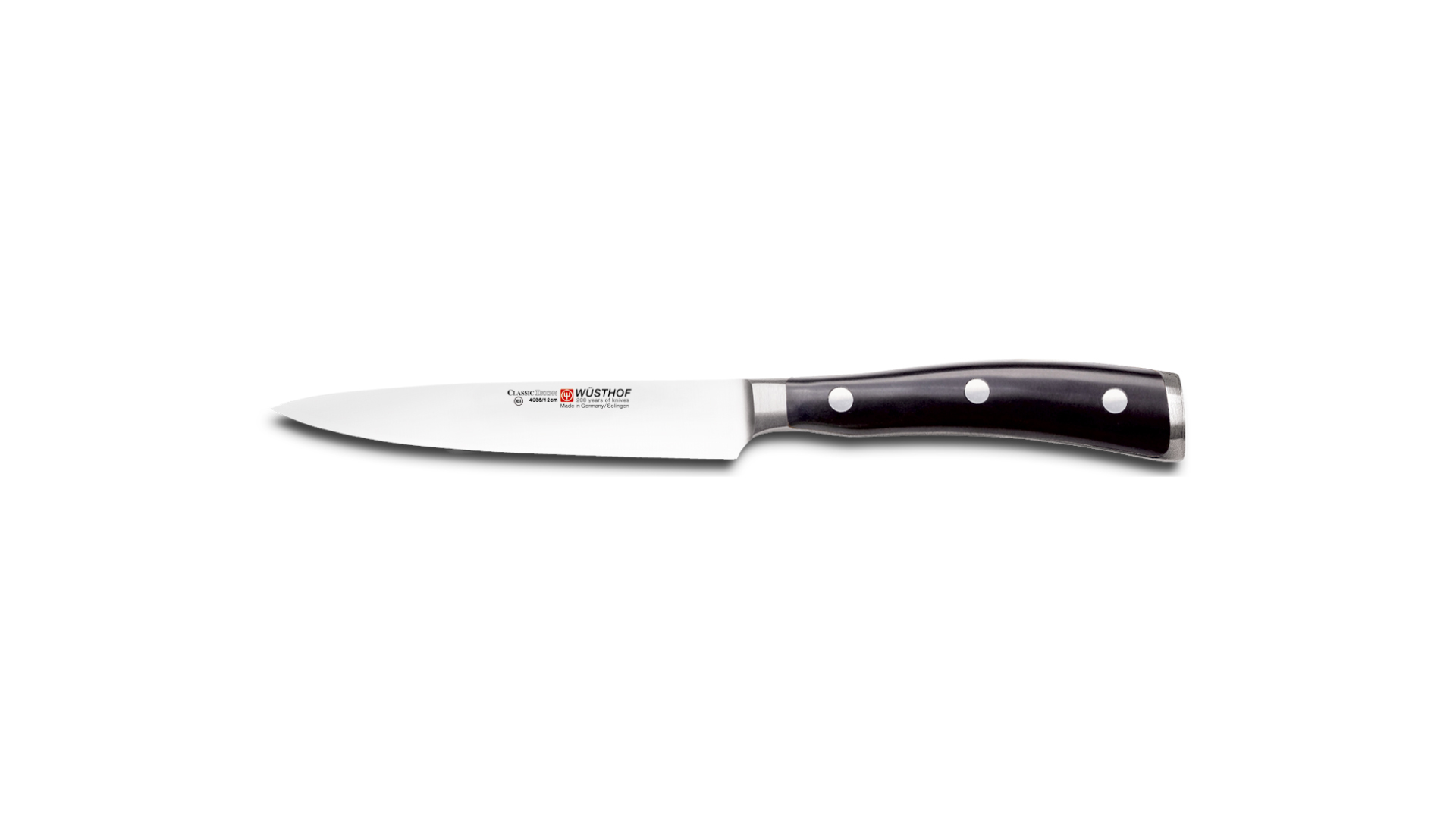 Нож кухонный Wuesthof Classic Icon 12 см, сталь кованая