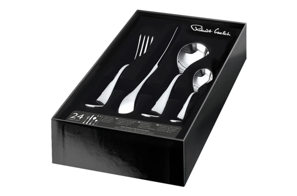 Набор столовых приборов Robert Welch Ашбери Брайт на 6 персон 24 предмета, сталь 18/10, п/к