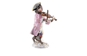 Фигурка Meissen 13,5 см Скрипач Обезьяний оркестр