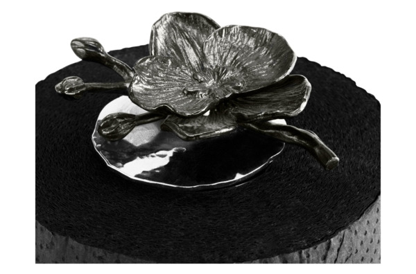 Держатель для бумажного полотенца Michael Aram Черная орхидея 32 см, сталь нержавеющая, коричневый