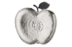 Блюдо-яблоко Michael Aram Яблоко 25 см, серебристое