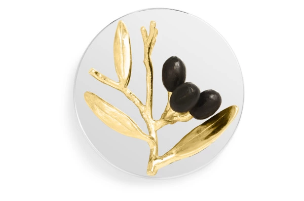 Свеча Michael Aram Золотая оливковая ветвь 12,5 см