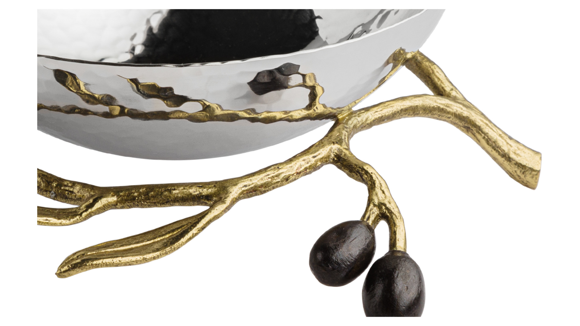 Чаша Michael Aram Золотая оливковая ветвь 16,5 см
