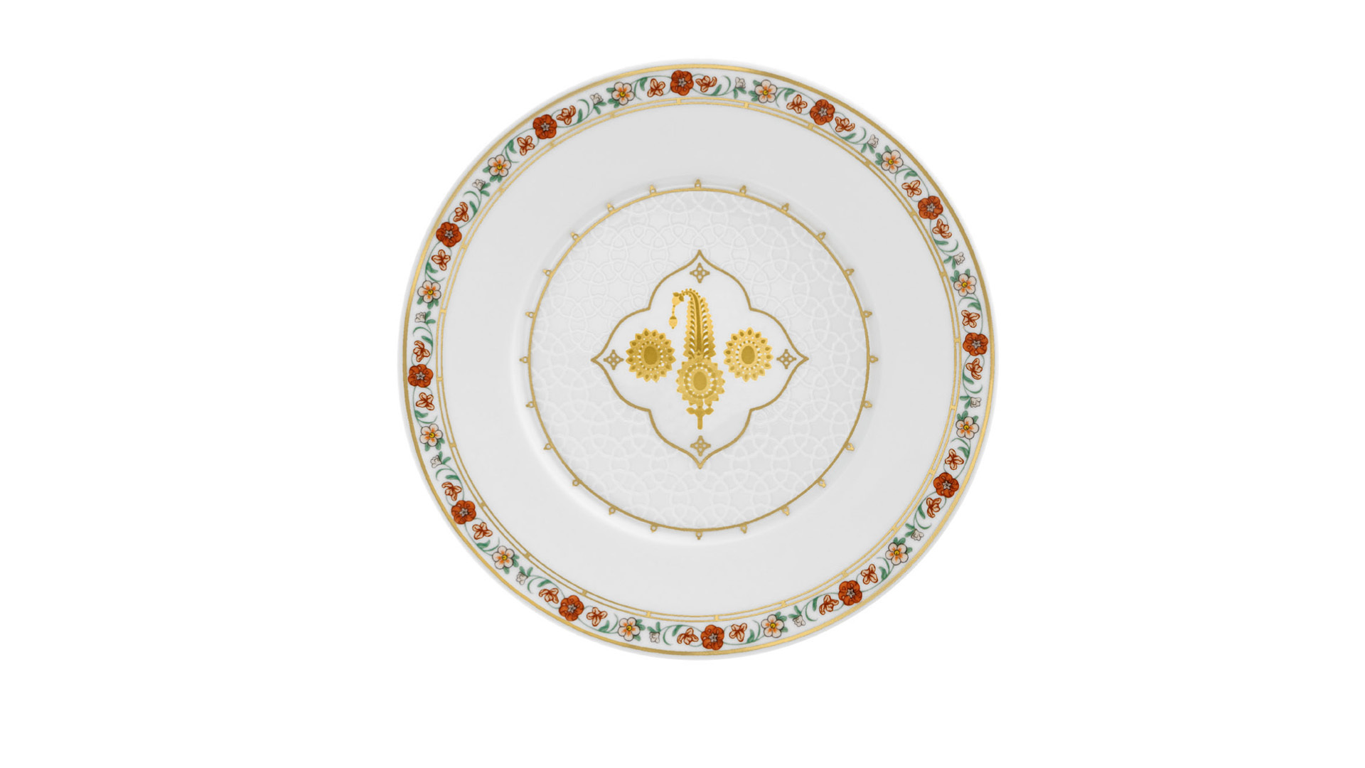 Тарелка десертная Furstenberg Раджастан, Драгоценный камень 16 см