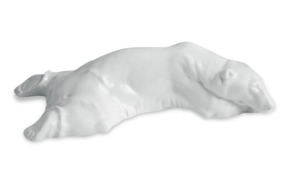 Фигурка Meissen Белый медведь, 26 см, п/к, Фредерик Рот, 1905 г