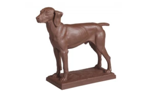 Фигурка Meissen 20 см Пойнтер Хассо, Эрих Ойме, 1943г