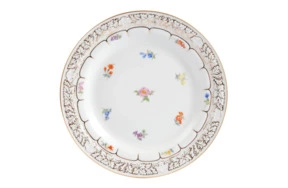 Тарелка закусочная Meissen 22,5 см Форма - Икс
