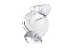 Фигурка Lalique Змея, хрусталь