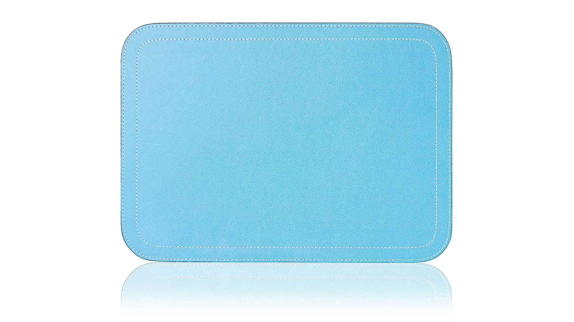Салфетка подстановочная прямоугольная с закругленными углами GioBagnara Ванни 46х34 см, голубая