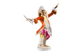 Фигурка Meissen 17,5 см Дирижер Обезьяний оркестр
