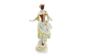 Фигурка Meissen 22 см Коломбина, И-И Кэндлер, 1764г
