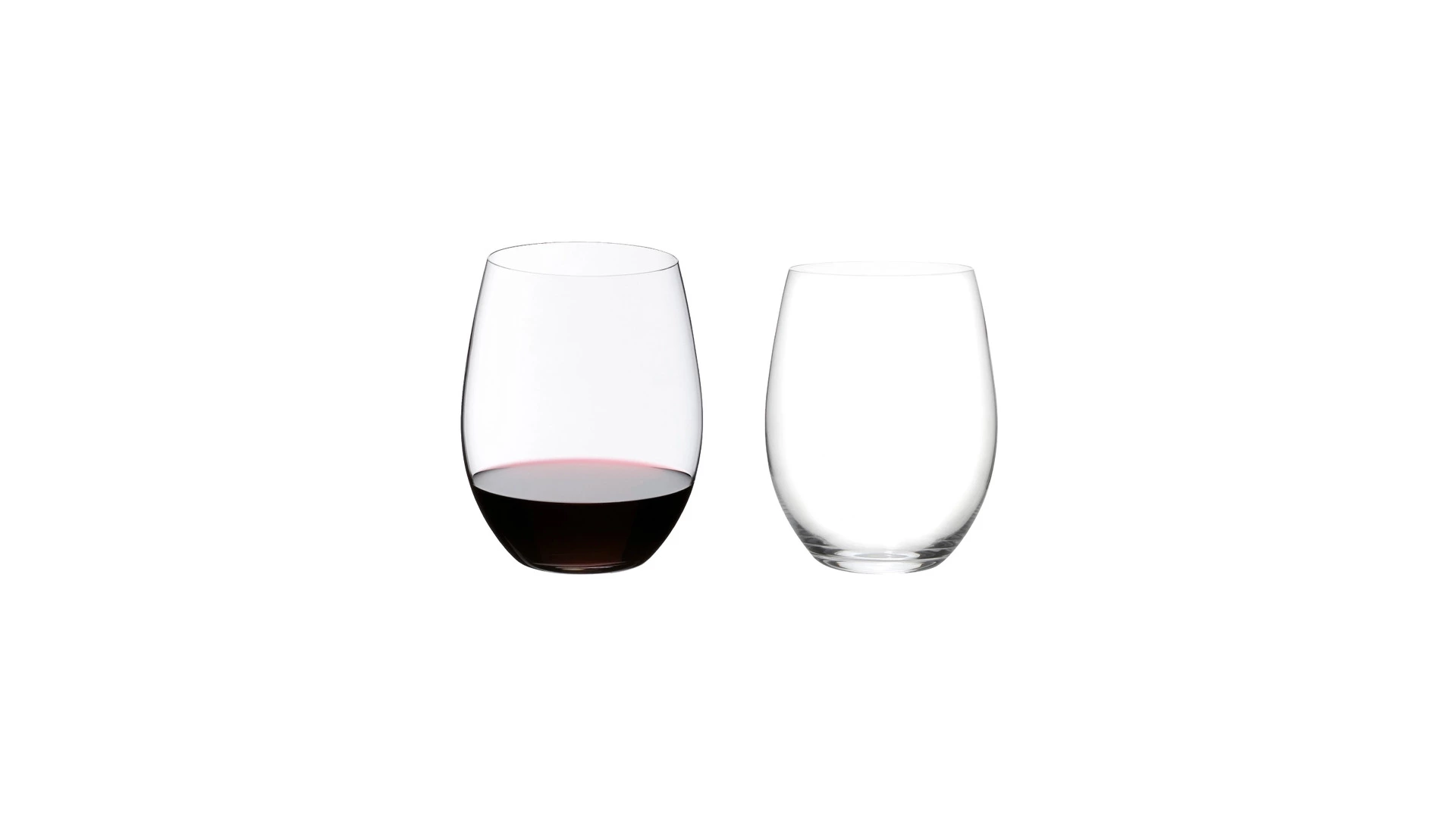 Набор стаканов для красного вина O Wine Tumbler Cabernet/Merlot Riedel, 620мл, 2шт, стекло хрустальн