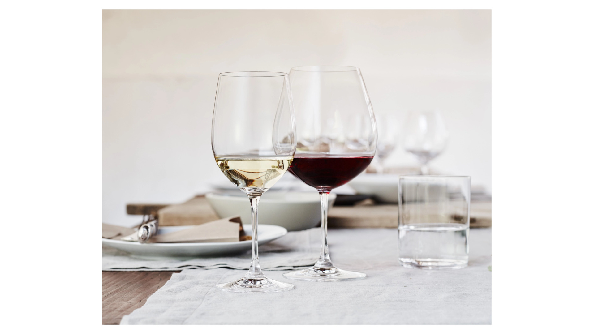 Набор бокалов для белого вина Riedel Vinum Вионье Шардоне 350 мл, 8 шт по цене 6-ти, хрусталь