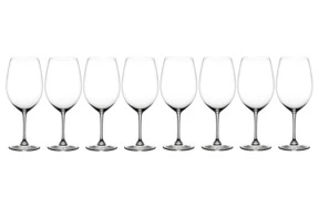 Набор бокалов для красного вина Riedel Vinum Cabernet/Merlo 650 мл, 8шт по цене 6-ти, хрусталь