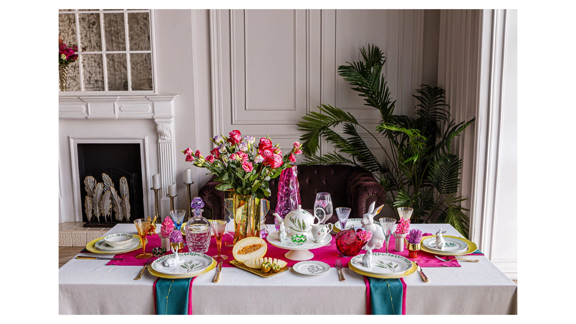 Фигурка Furstenberg Кролик Константин 10 см, белая