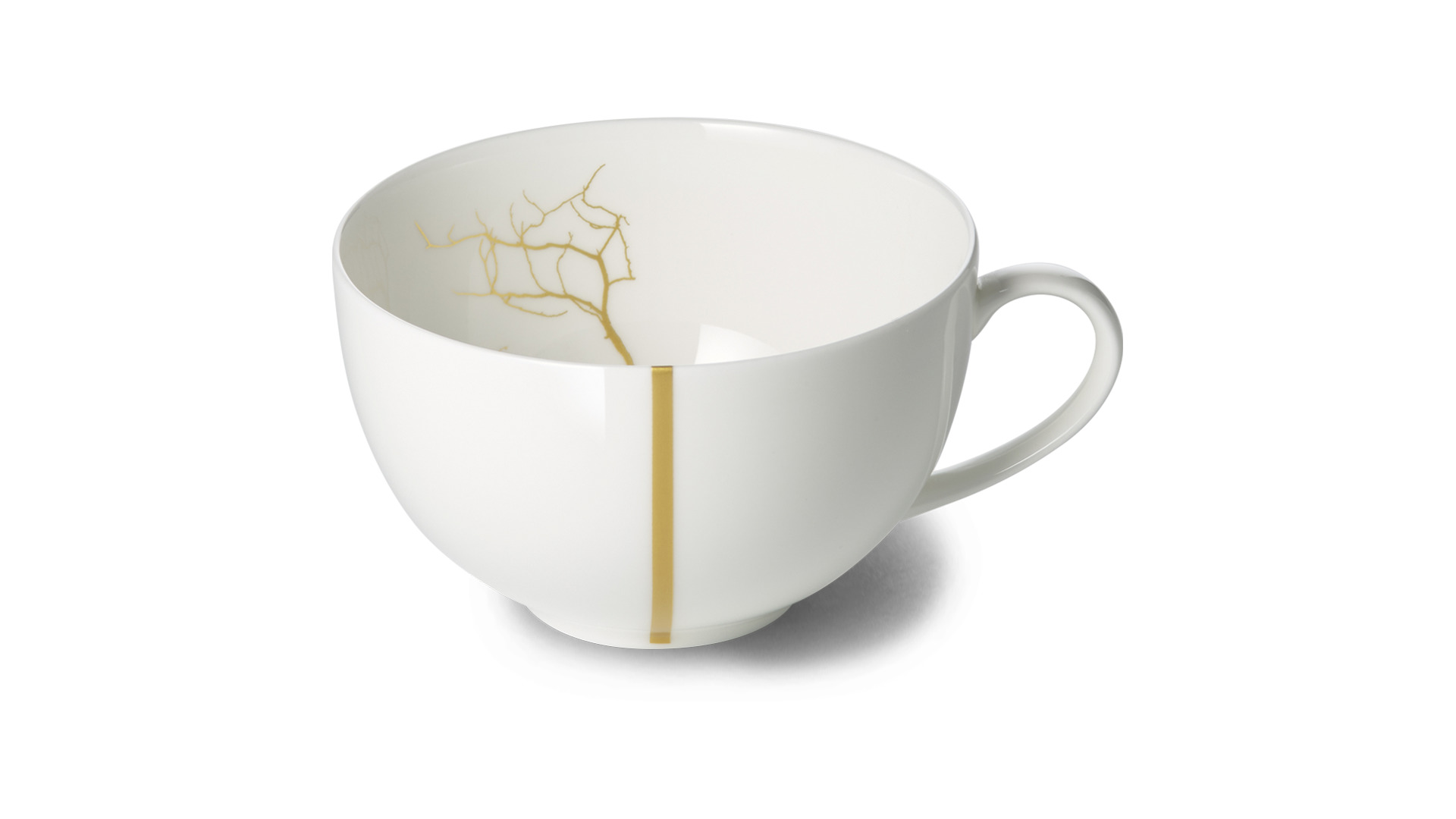 Чашка для завтрака Dibbern Золотой лес 320 мл, фарфор костяной
