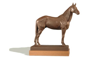 Фигурка Meissen 31см Скакун Тетерев (Эрих Ойме, 1951г.)