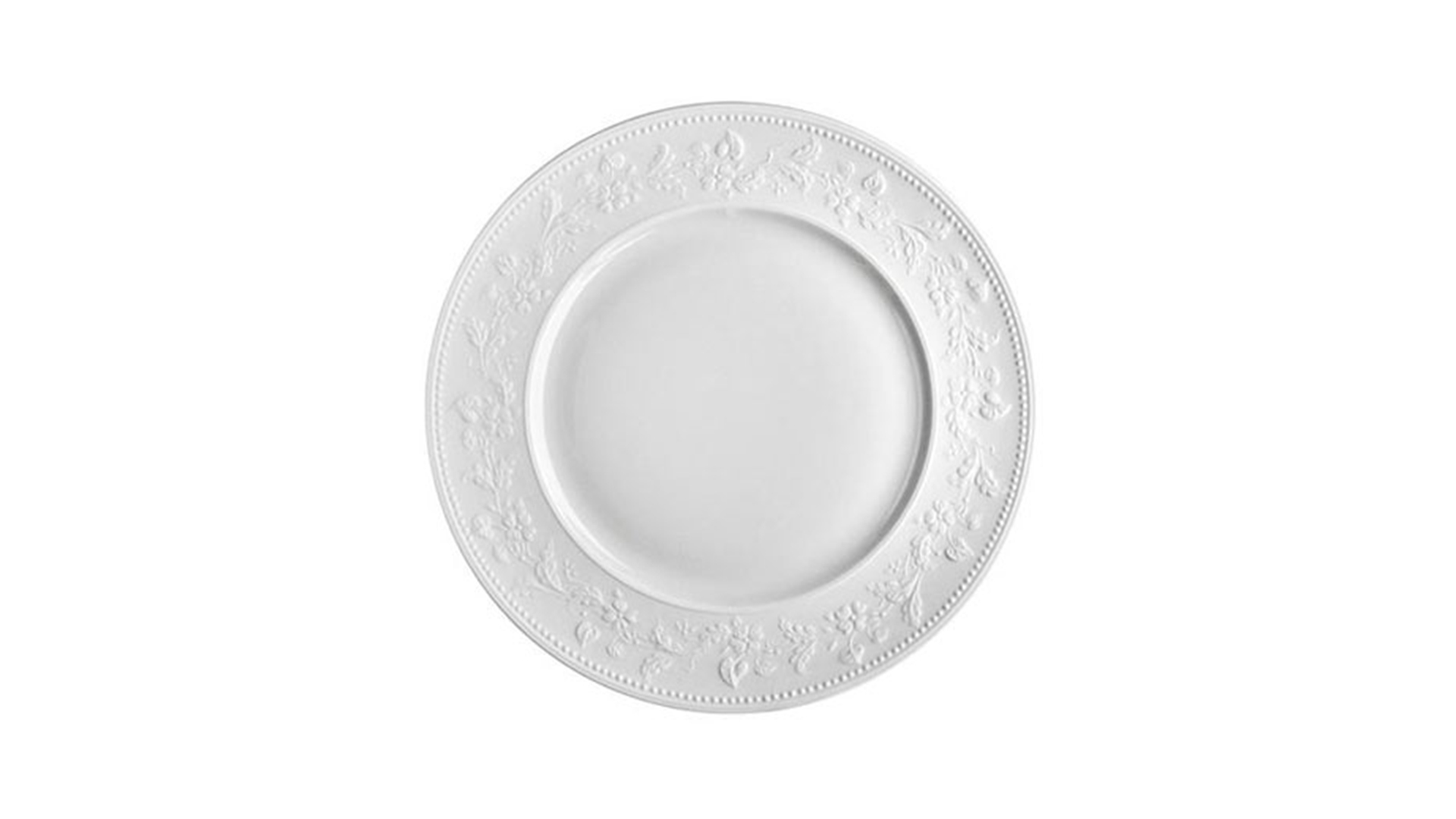 Тарелка обеденная JL Coquet Джорджия Бланк 27,5 см