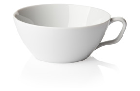 Чашка чайная Meissen Космополитан 200 мл, белый декор, фарфор
