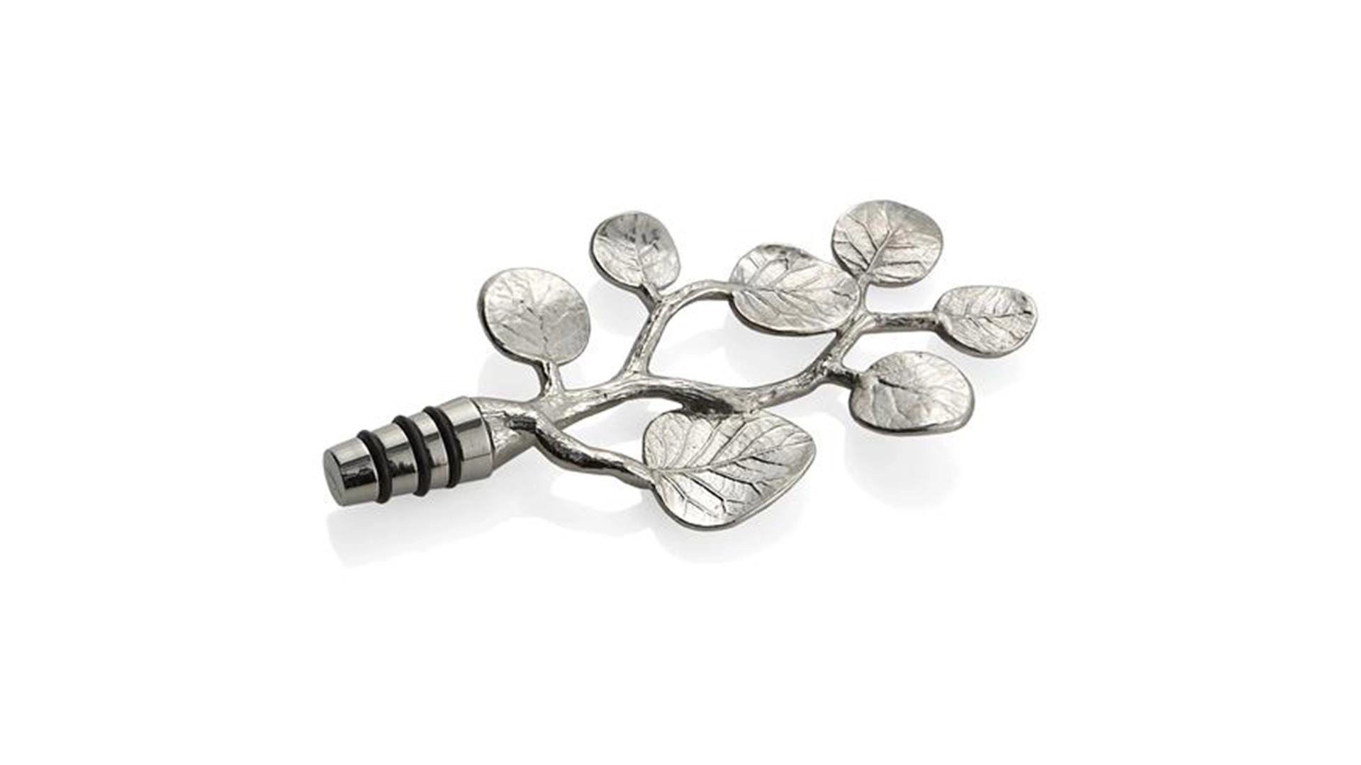 Стоппер Michael Aram Ботаника 18 см, серебристый