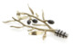 Стоппер Michael Aram Золотая оливковая ветвь 18 см