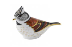 Пресс-папье Royal Crown Derby Хохлатая синица 6,5 см