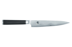 Нож кухонный KAI Шан Классик 15 см, дамасская сталь, 32 слоя
