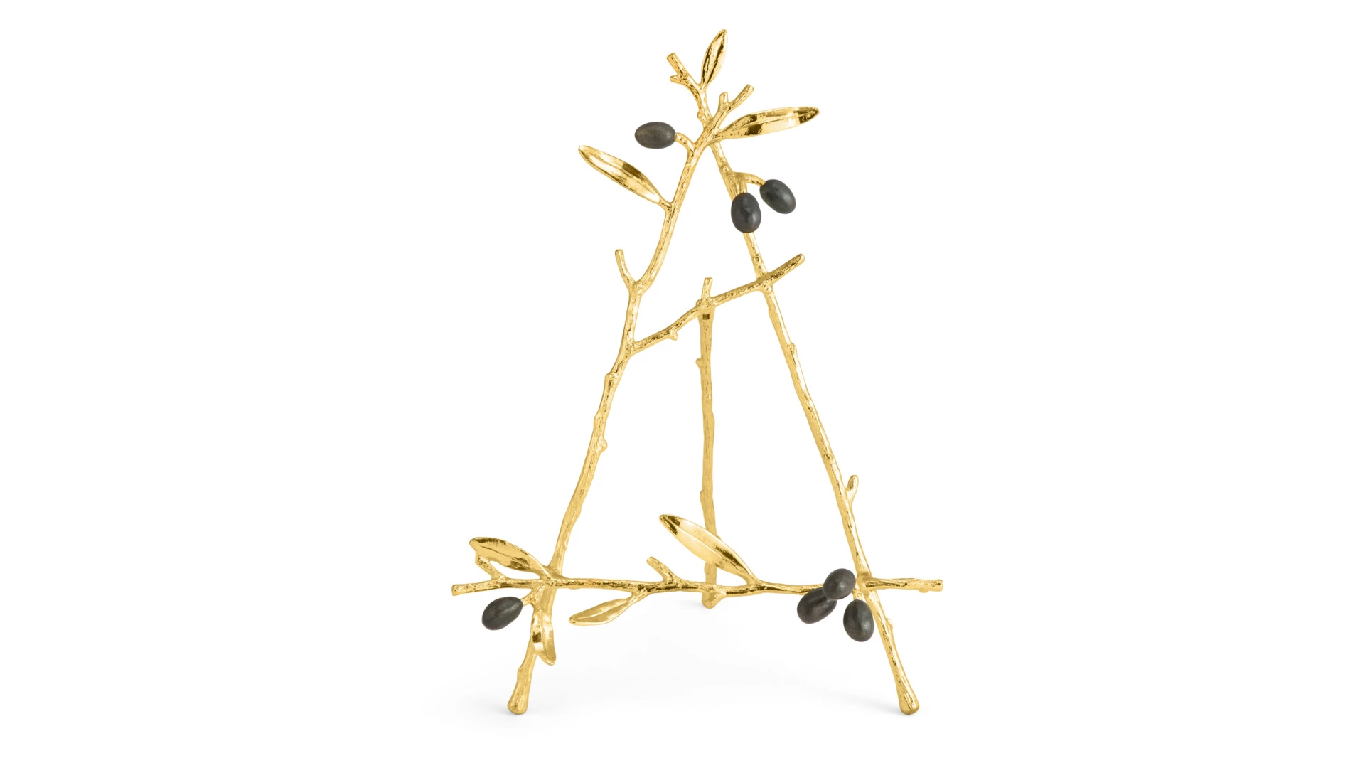 Рамка для фото на подставке Michael Aram Золотая оливковая ветвь 13х18 см