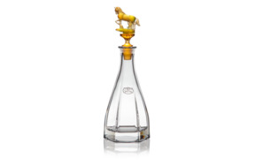 Графин Cristal de Paris для виски Конь 1л, янтарь