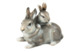 Фигурка Herend 11 см Крольчиха с крольчонком