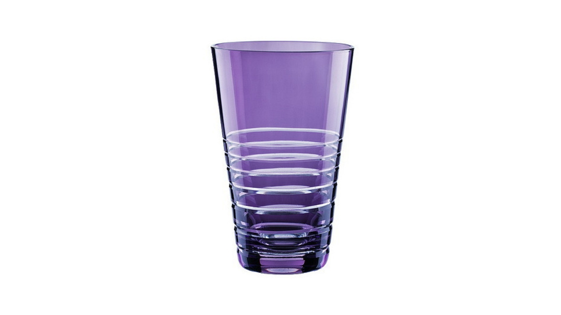 Набор стаканов для воды Nachtmann Rondo Violet 360 мл, 2 шт, хрусталь