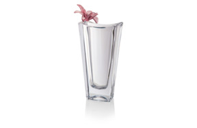 Ваза Cristal de Paris Цветок 31см , фиолетовый