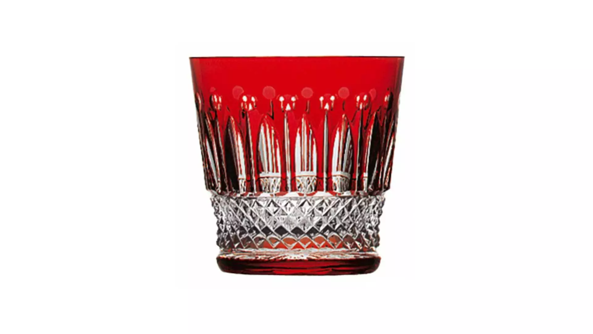 Стакан для виски Saint-Louis Томми 250 мл, красный