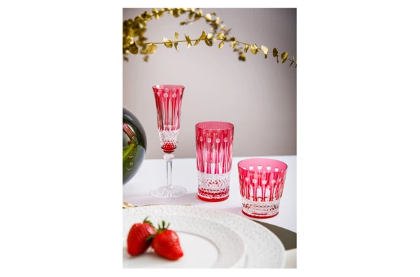 Стакан для виски Saint-Louis Томми 250 мл, красный