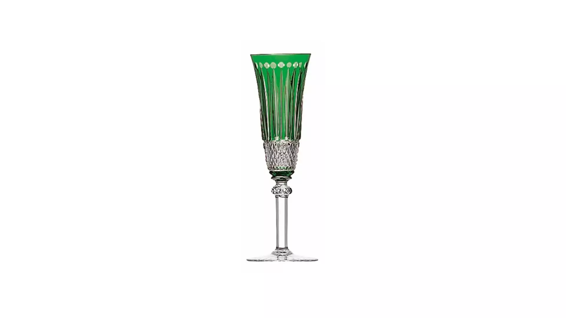 Фужер для шампанского Saint-Louis Томми 110 мл, зелёный