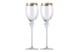 Набор бокалов для белого вина Rosenthal Versace Золотая Медуза 330 мл, стекло, 2 шт