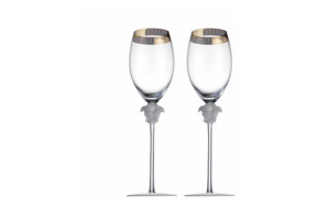 Набор бокалов для красного вина Rosenthal Versace Золотая Медуза 480 мл, стекло, 2 шт