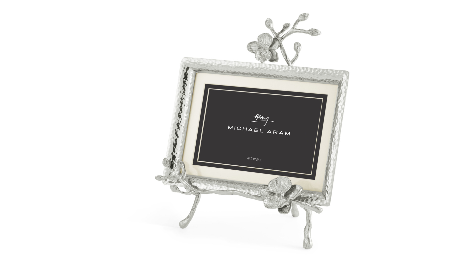 Рамка для фото на подставке Michael Aram Белая орхидея 13х18 см