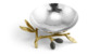 Чаша Michael Aram Золотая оливковая ветвь 11 см, сталь нержавеющая, серебристый