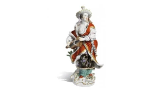 Фигурка Meissen 33 см Малабарка, Элиас Мейер, 1750-55г