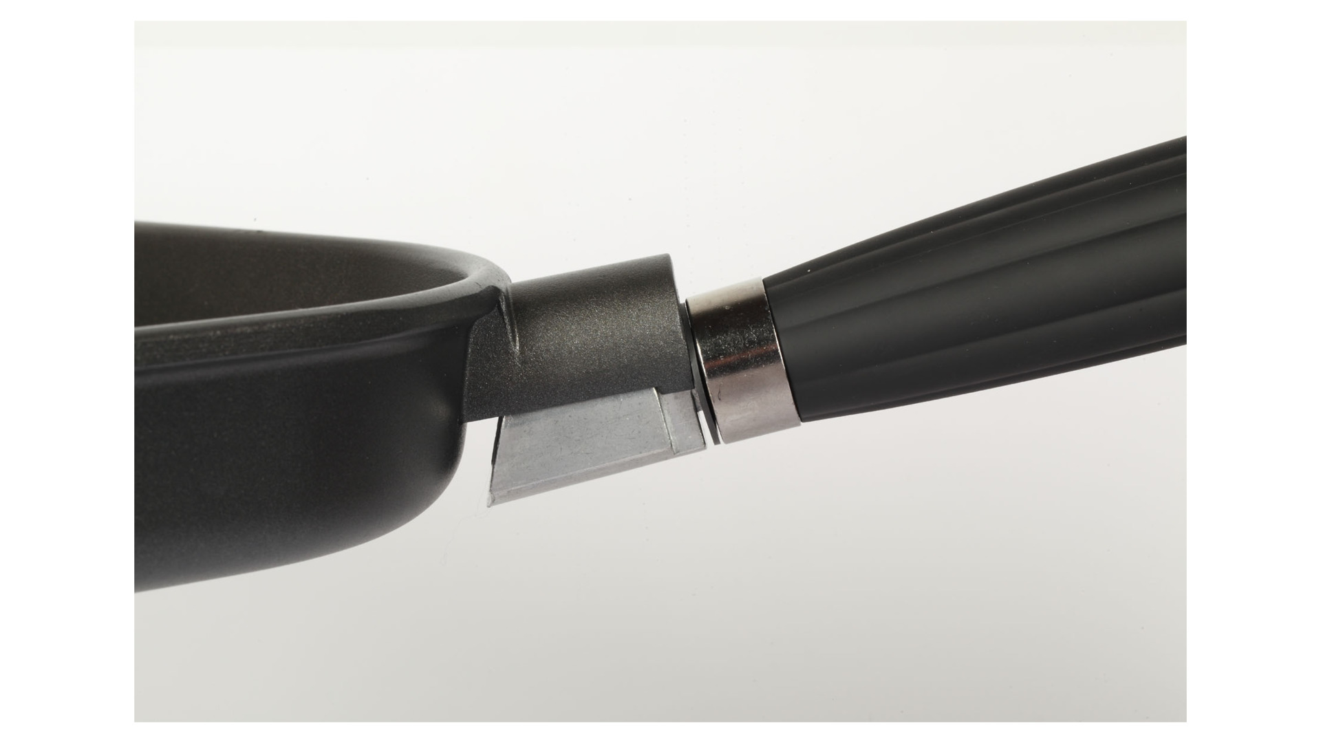 Сковорода глубокая с крышкой Pentolpress Granit 28 см, съемная ручка, литой алюминий
