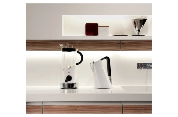 Блендер стационарный Bugatti E-Vela 1,5 л, 500 вт, сталь нержавеющая, белый, п/к