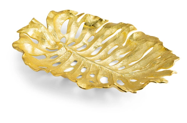 Чаша-лист Michael Aram Лист монстеры 56 см