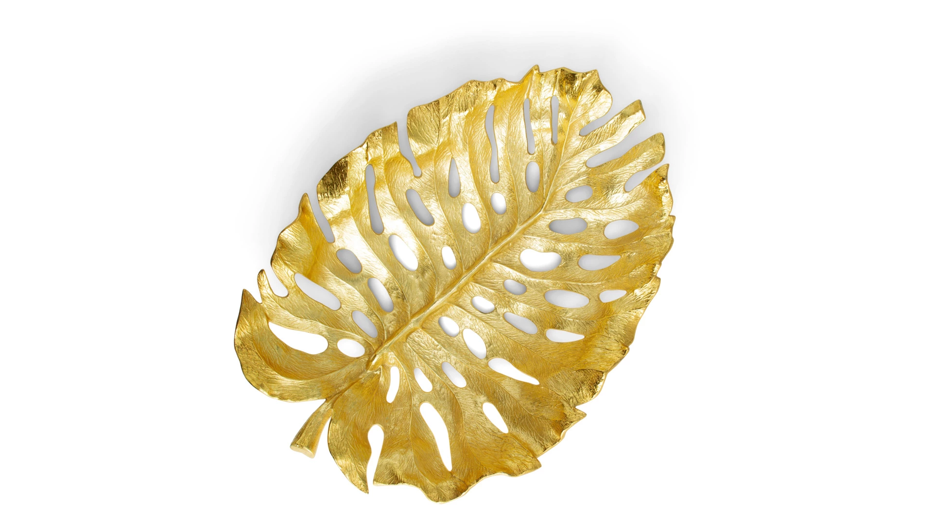 Чаша-лист Michael Aram Лист монстеры 56 см