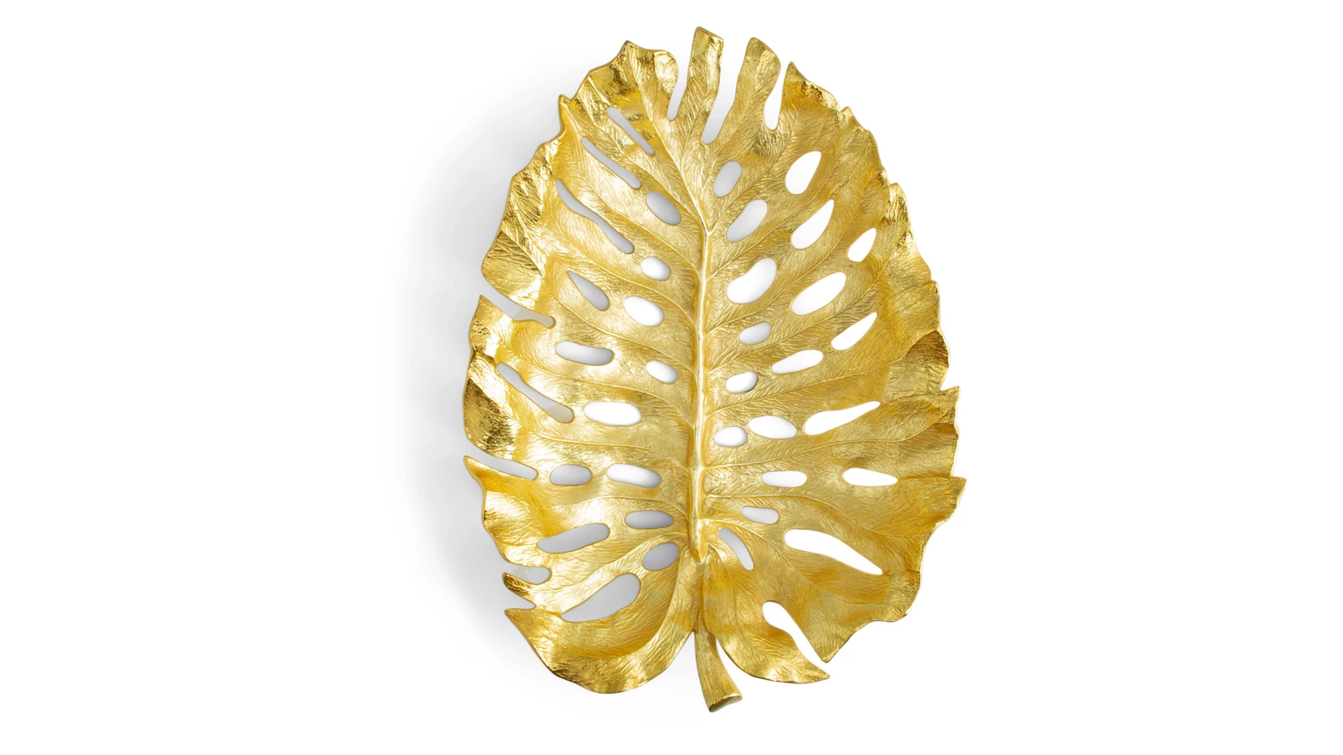 Чаша-лист Michael Aram Лист монстеры 56 см