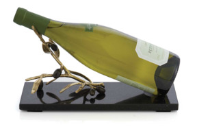 Подставка для вина Michael Aram Золотая оливковая ветвь 28 см