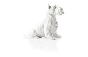 Фигурка Meissen 12 см Скотч-терьер, Рудольф Ребейль, 1955г